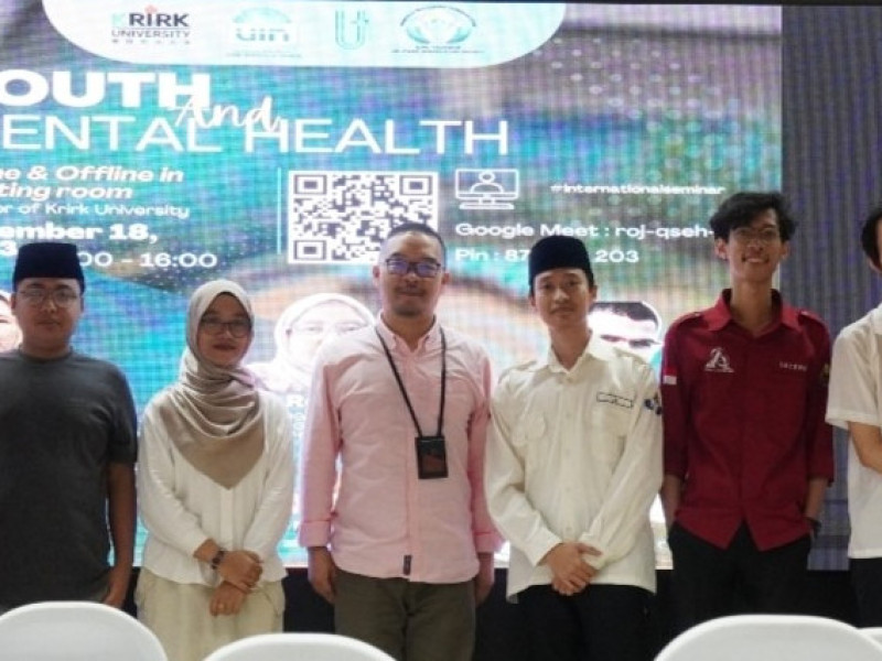 Student Exchange di Thailand: Mahasiswa UIN RIL Gelar Seminar Youth and Mental Health