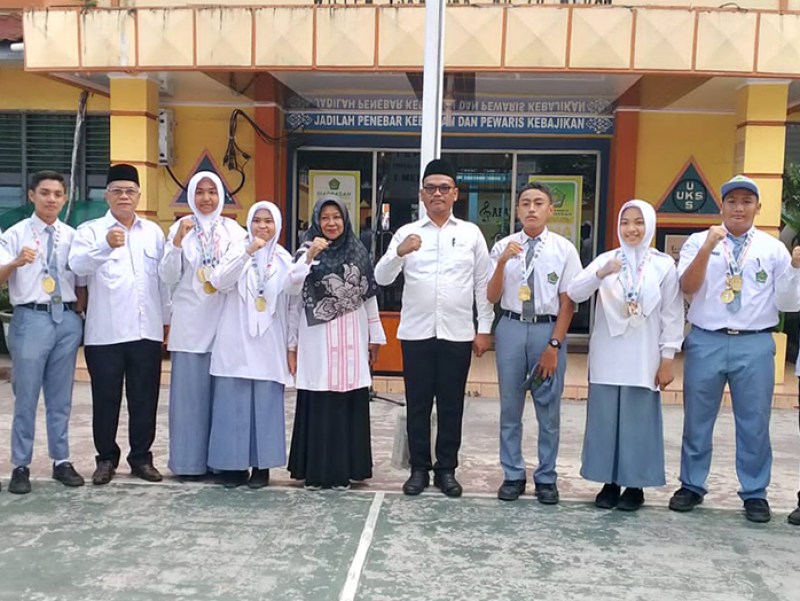 Pelajar MAN 1 Medan Raih Juara  Panahan Plantation Open Archery Championship 2024
