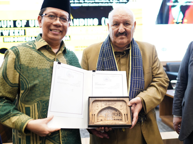UIN Raden Intan Lampung Jalin Kerjasama dengan Zarqa University Jordan