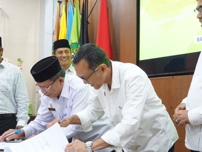 UIN Ar-Raniry Teken Kerja Sama PPG dengan Enam Kabupaten/Kota di Aceh