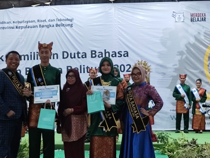 Mahasiswa Prodi TBI IAIN SAS Babel Raih Juara Dua Di Ajang Duta Bahasa Bangka Belitung