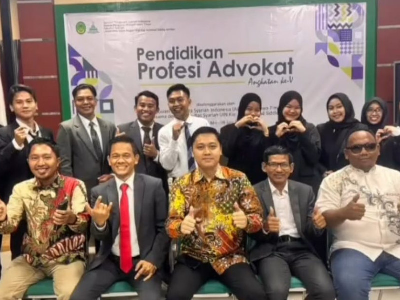 Fakultas Syariah UIN KHAS Jember bersama APSI Jawa Timur Selenggarakan Pendidikan Profesi Advokat 