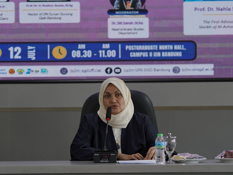 Penasihat Grand Syekh Mesir Bahas Kepemimpinan Perempuan dalam Islam di UIN Bandung