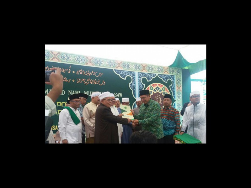 Menag Hadiri Peringatan Maulid Nabi Muhammad SAW di Pesantren Darul Rahman