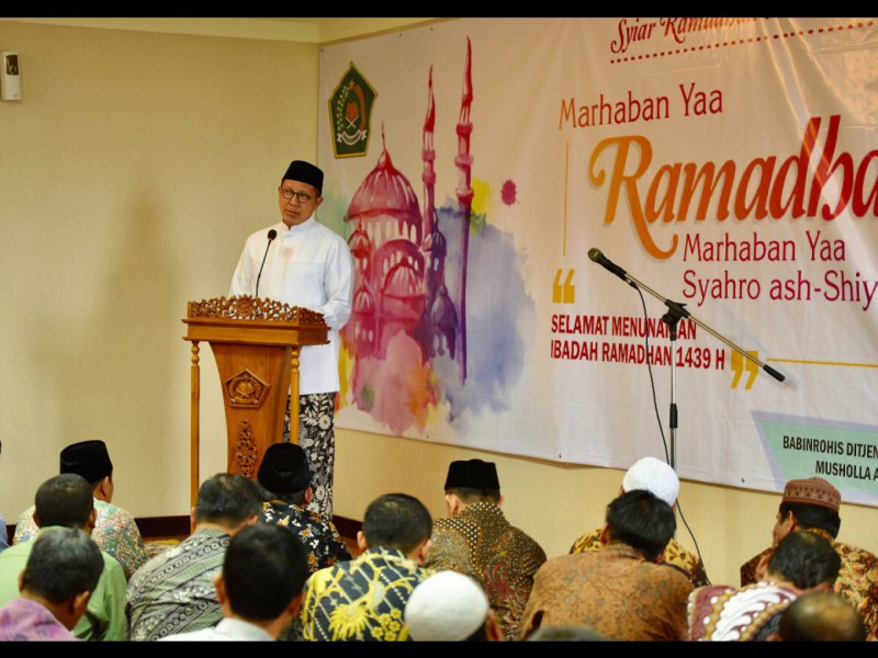 Menteri Agama: Optimalkan Ramadhan Untuk Revitalisasi Fitrah