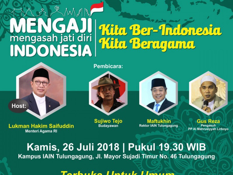 Kementerian Agama Kembali Gelar Mengaji Indonesia Ke-3 di IAIN Tulung Agung