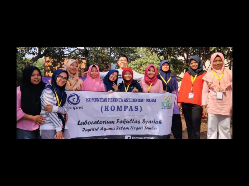 Mahasiswa Komunitas Pecinta Astronomi IAIN Jember Ikuti Lunar Eclipse Camp Jawa Timur